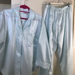 NWT Soft silk-like 2-piece pajama set